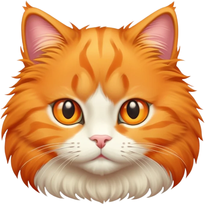 Orange cat emoji