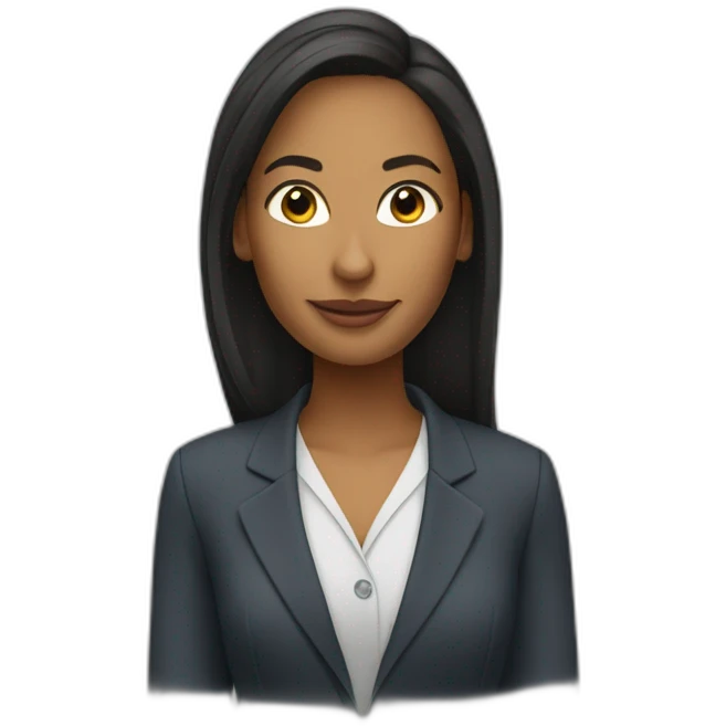 Alaine Ducasse as accountant emoji