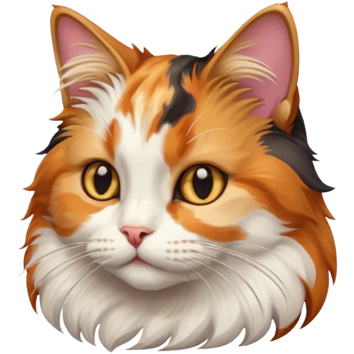realistic cat from a side angle emoji