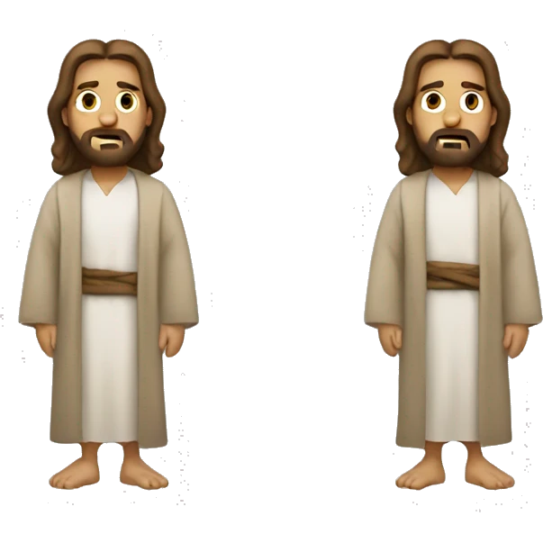 jesus shrugs emoji