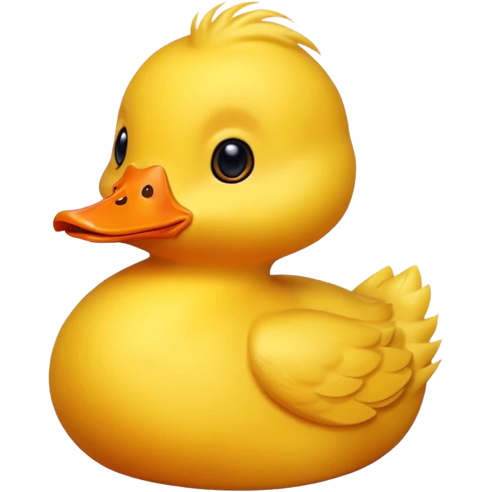 Eend gele emoji