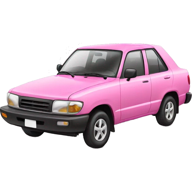 Pink Toyota  emoji
