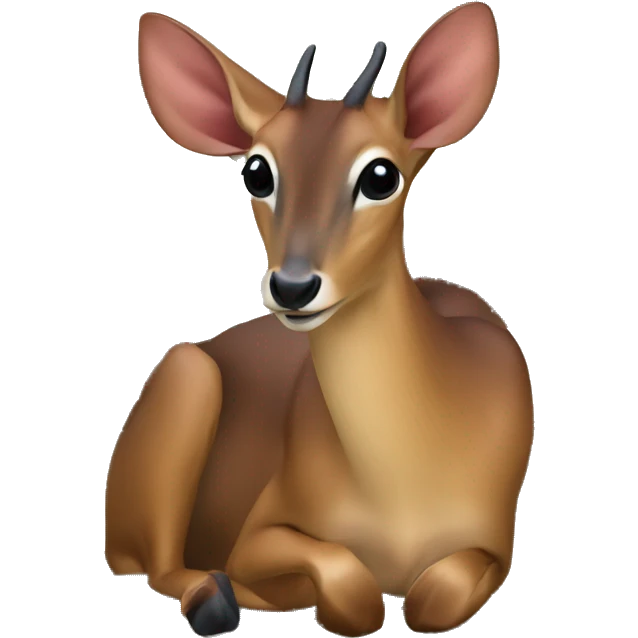 Southern red muntjac emoji
