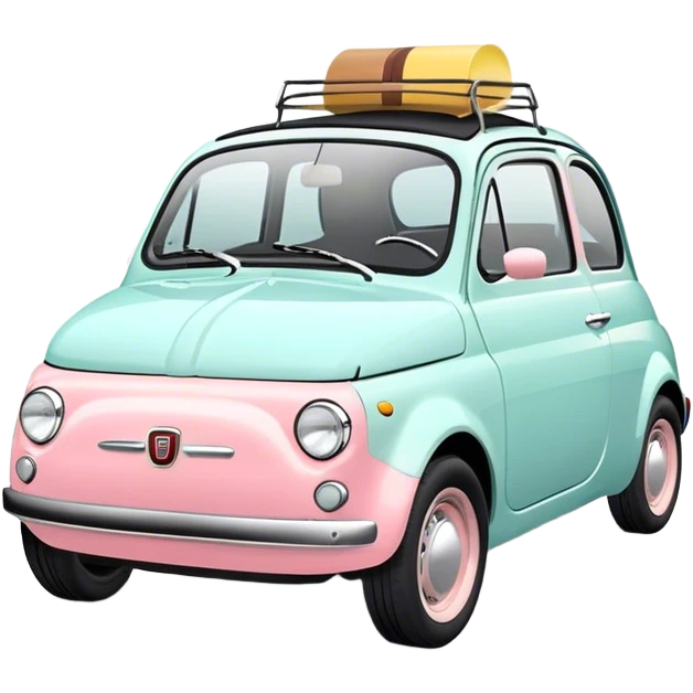 Fiat 500 Pastel  emoji