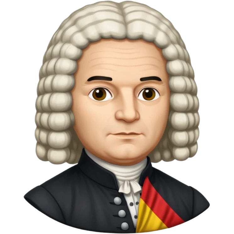 johann sebastian bach german flag emoji
