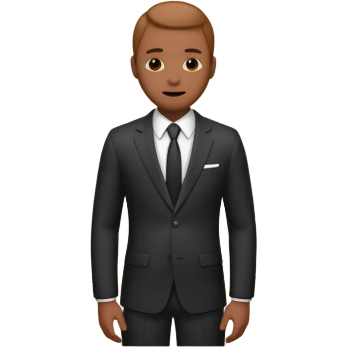 Man without face emoji