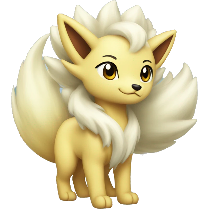 Ninetales beautiful  emoji