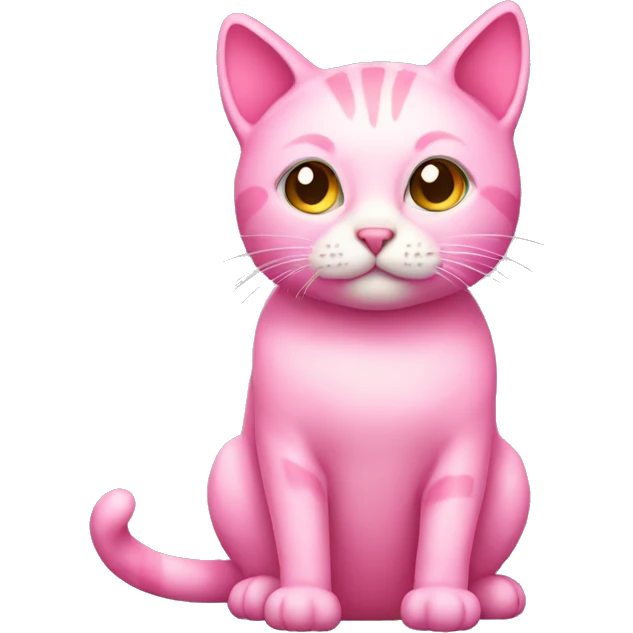 pink cat emoji