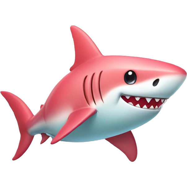 sorbet shark emoji