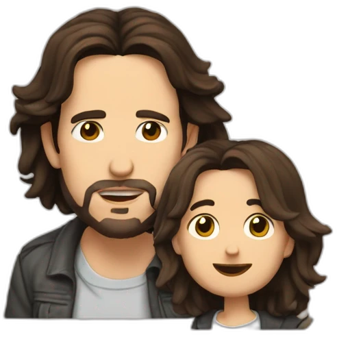 Pablo Iglesias con coleta emoji