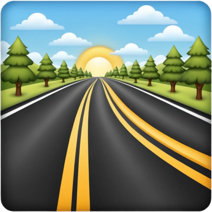 🛣️😊 emoji