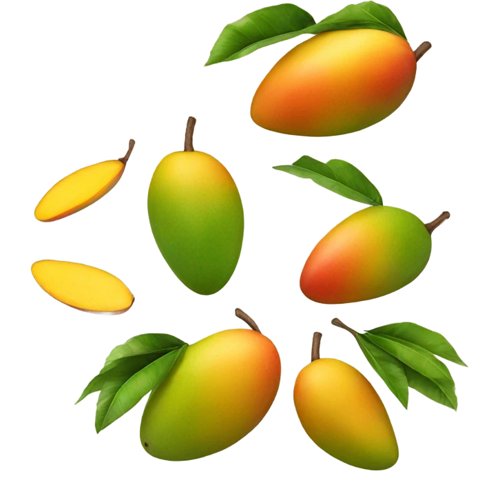 Realistic Mango emoji