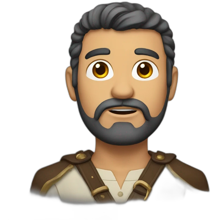 Filósofo rey griego  emoji