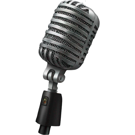 Mic drop emoji