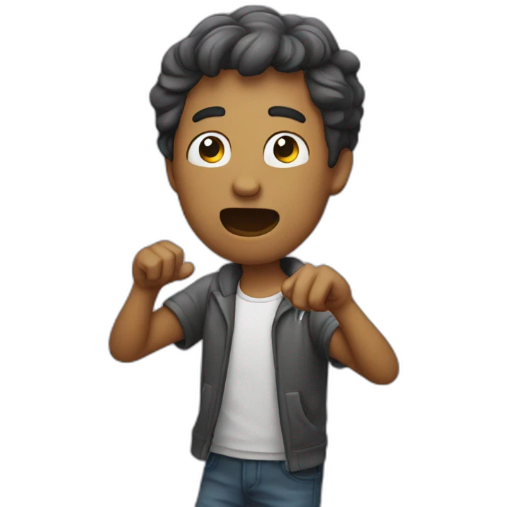 Personne qui dab  emoji