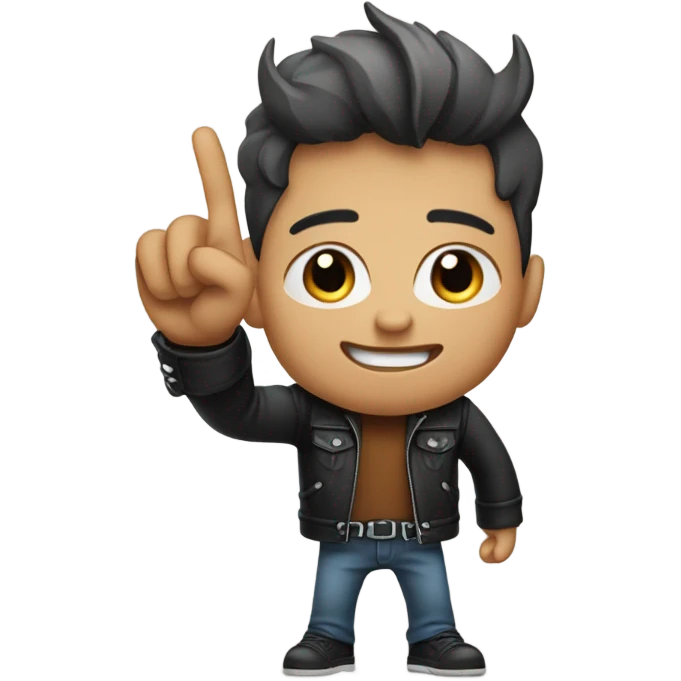 Rock on emoji