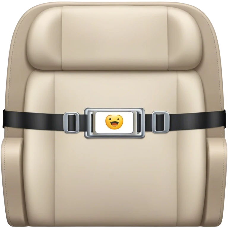 plane seat belt emoji