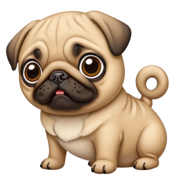 Pug emoji