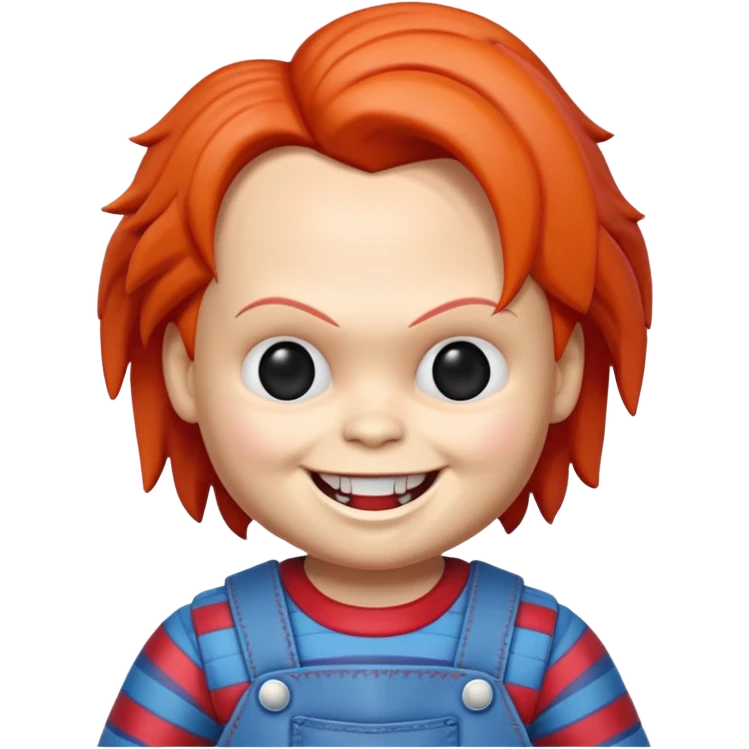 Un emojin de chuky emoji