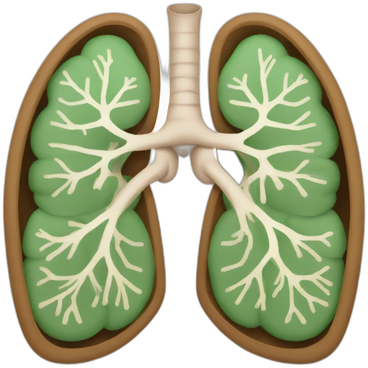 lungs emoji