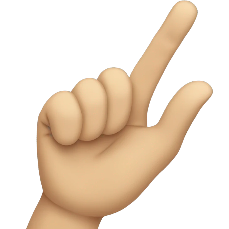 Hand waving  emoji