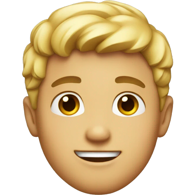 Handsome boy  emoji