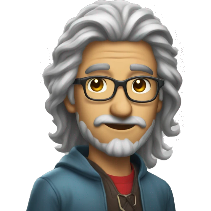 un mago con stephen hacking emoji