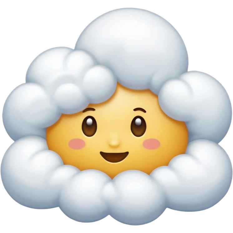 cloud emoji