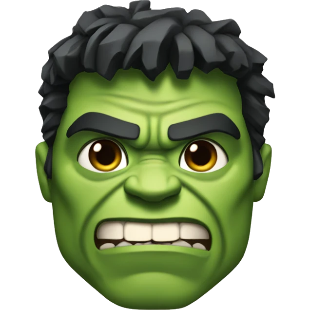 The hulk emoji