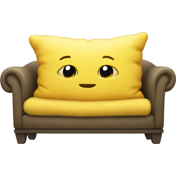Cozy yellow emoji