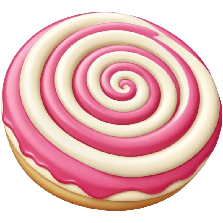 Strawberry and white chocolate emoji