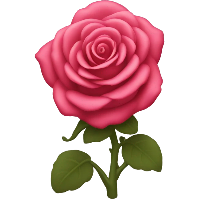Rose toy emoji