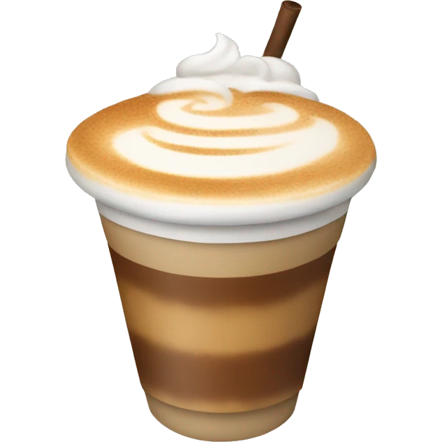 Latte to go  emoji
