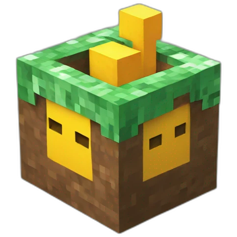 logo minecraft emoji