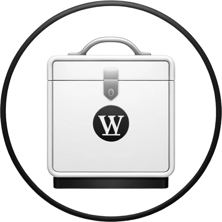 archive with vanity invites links and their history, white logo emoji