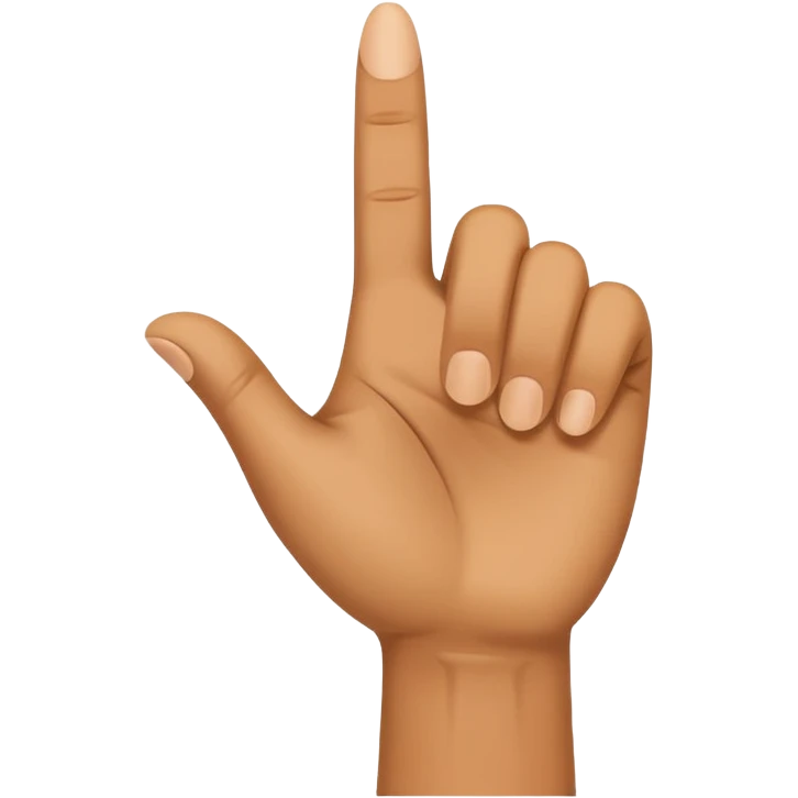 Daumen der nach rechts zeigt emoji