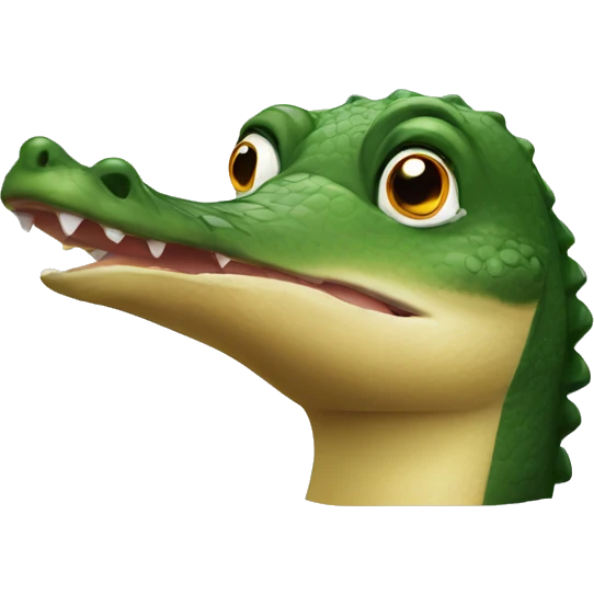 crocodile duck emoji