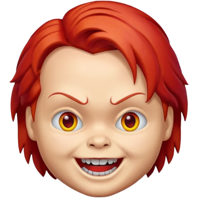 Un emojin de chuky emoji