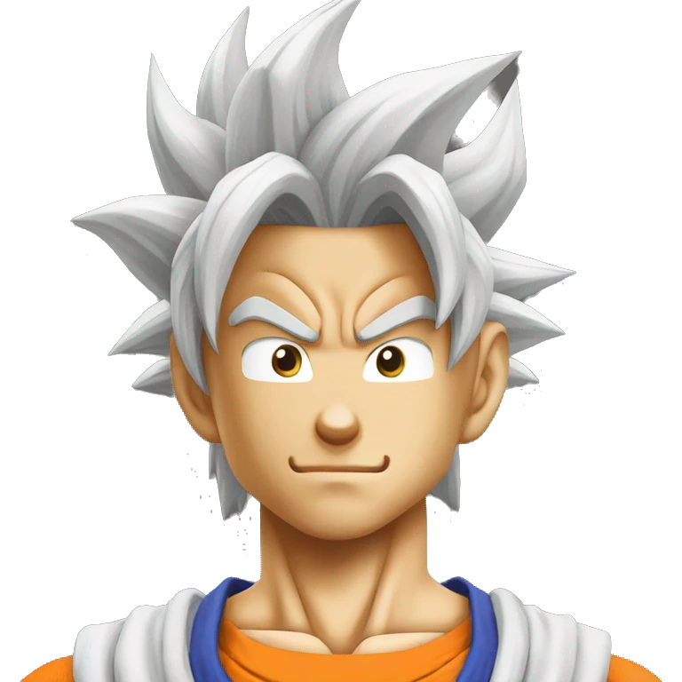 Goku from dragon ball z emoji