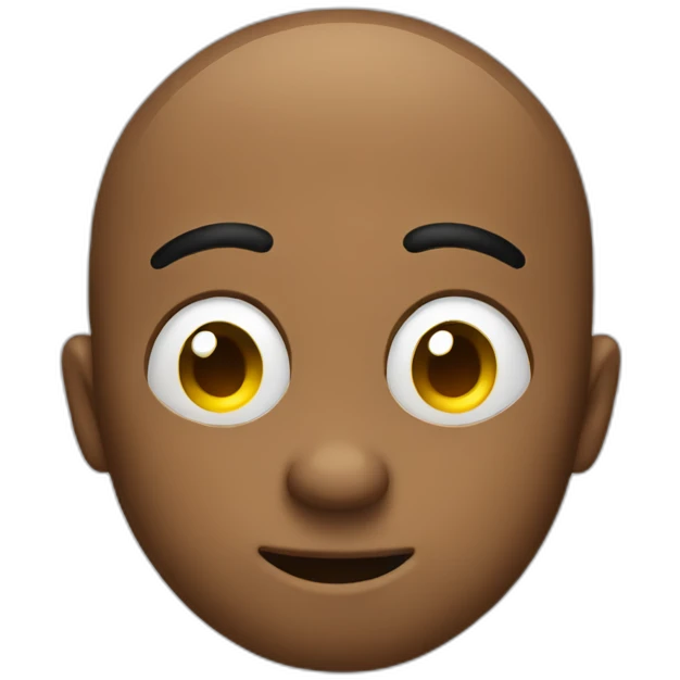 Emoji face with one finger on the nose emoji