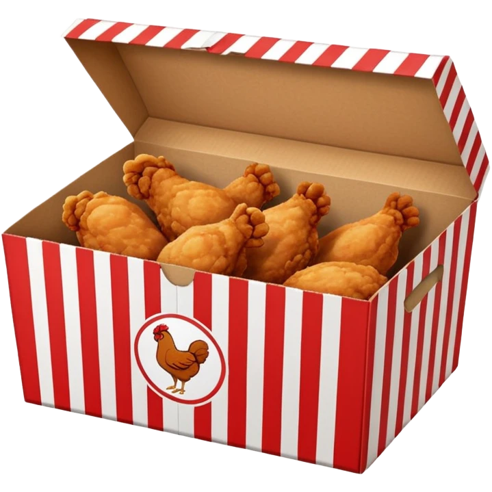 fried chicken box emoji