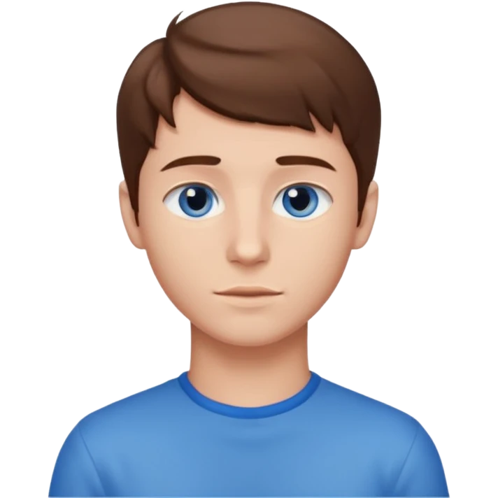 handsome boy only neck emoji