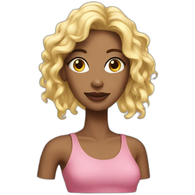 Hot woman emoji