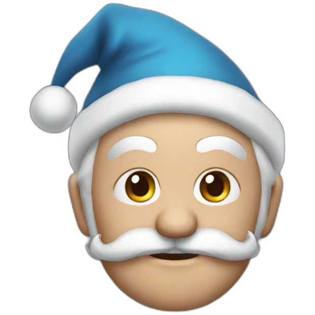 evil papa noel emoji
