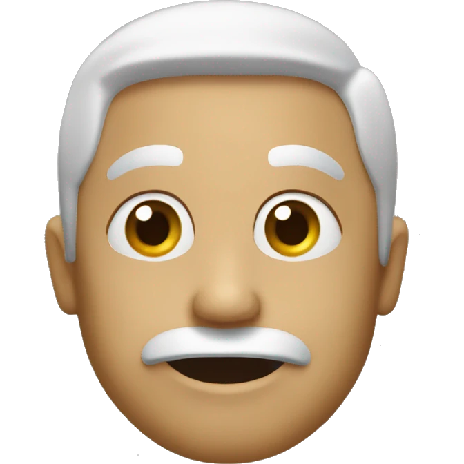 Deddy with the E text emoji