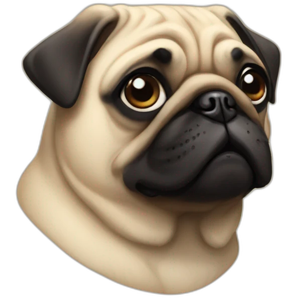 Pug emoji