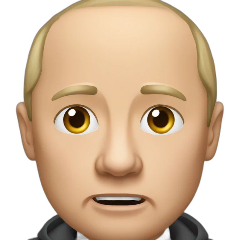 Putin scared emoji