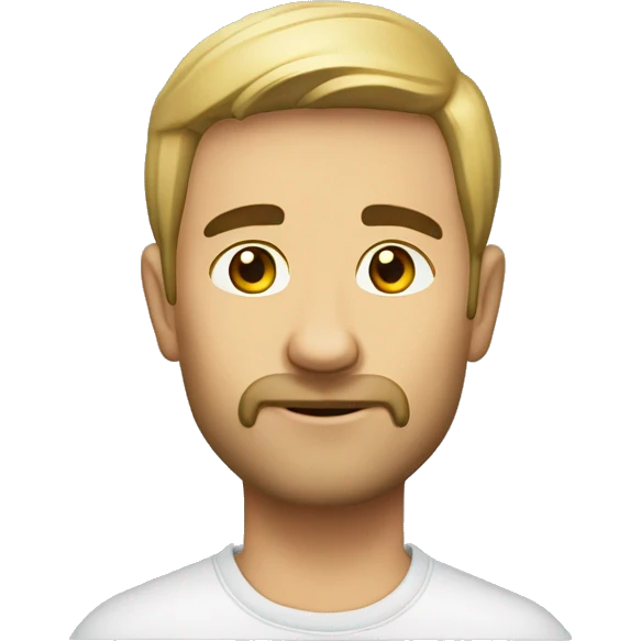 Работящий успешный парень в очках emoji