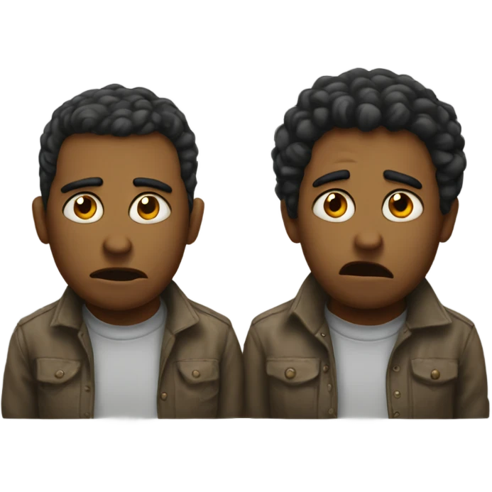 sad and mad at the sam emoji