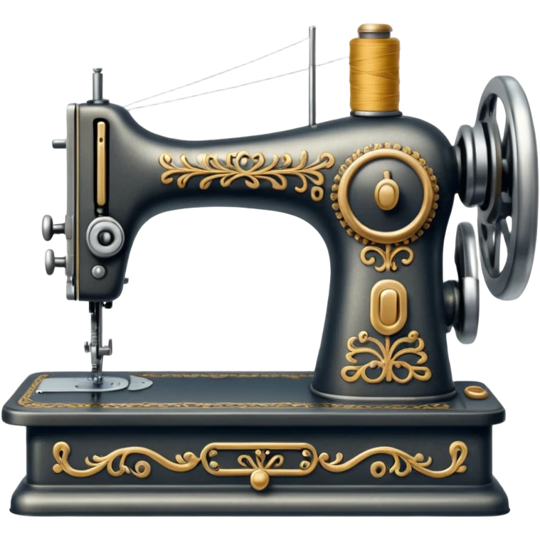 Máquina de costura emoji
